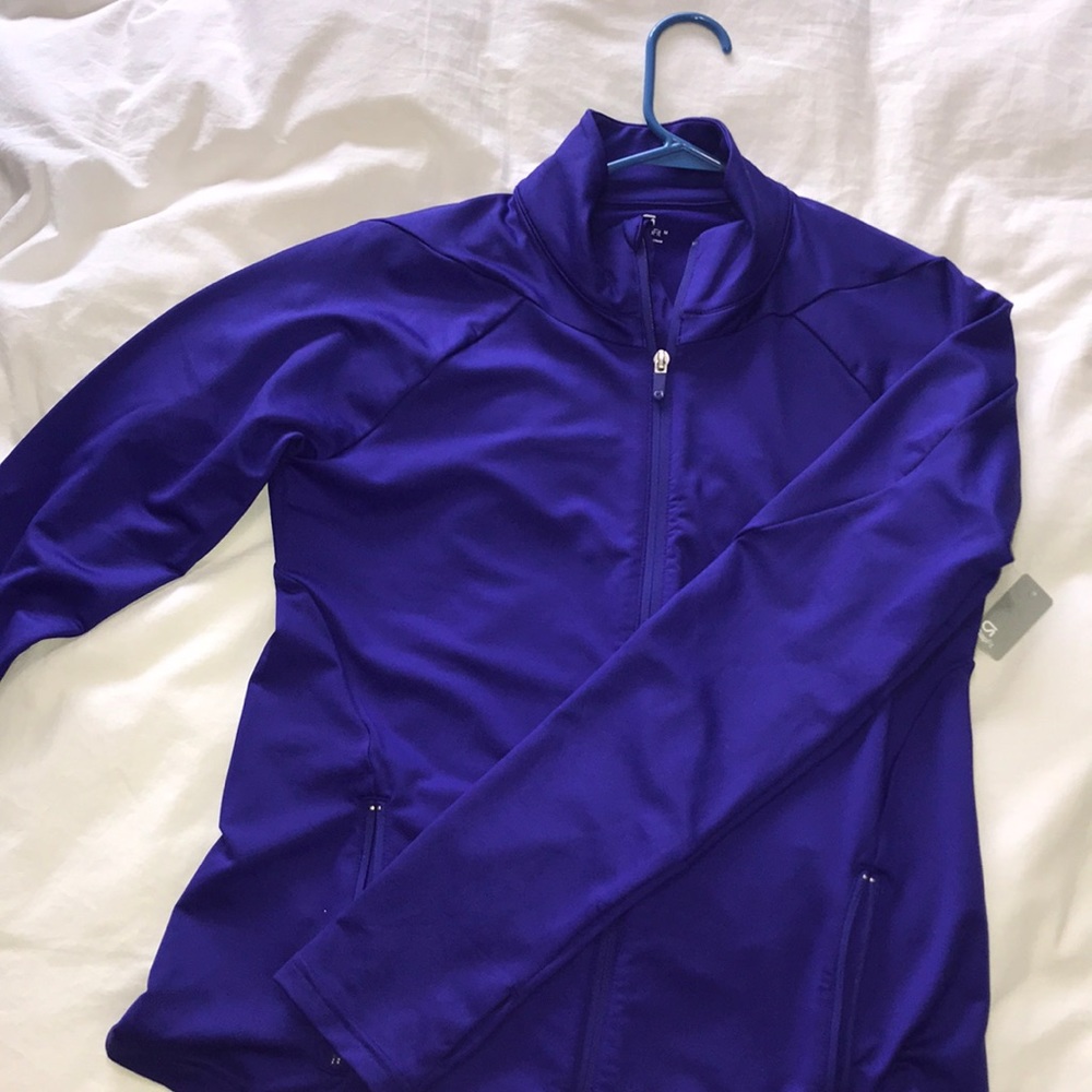 Purple GapFit athletic jacket